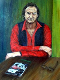 oil portrait of George Irving